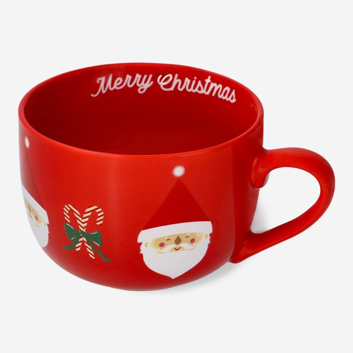 Red Christmas Mug - 480 Ml