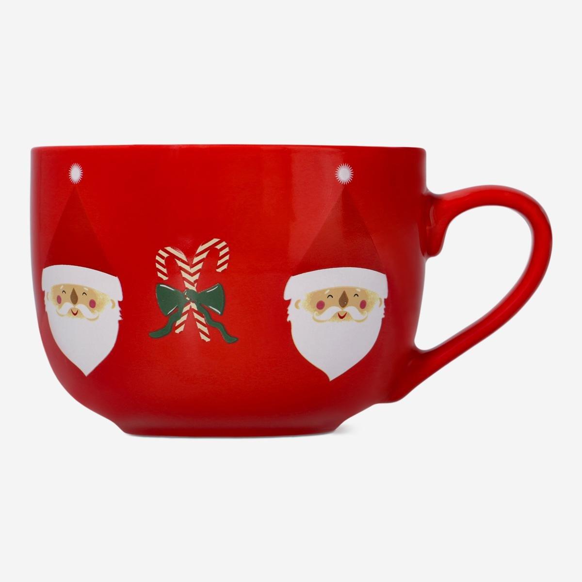 Red Christmas Mug - 480 Ml