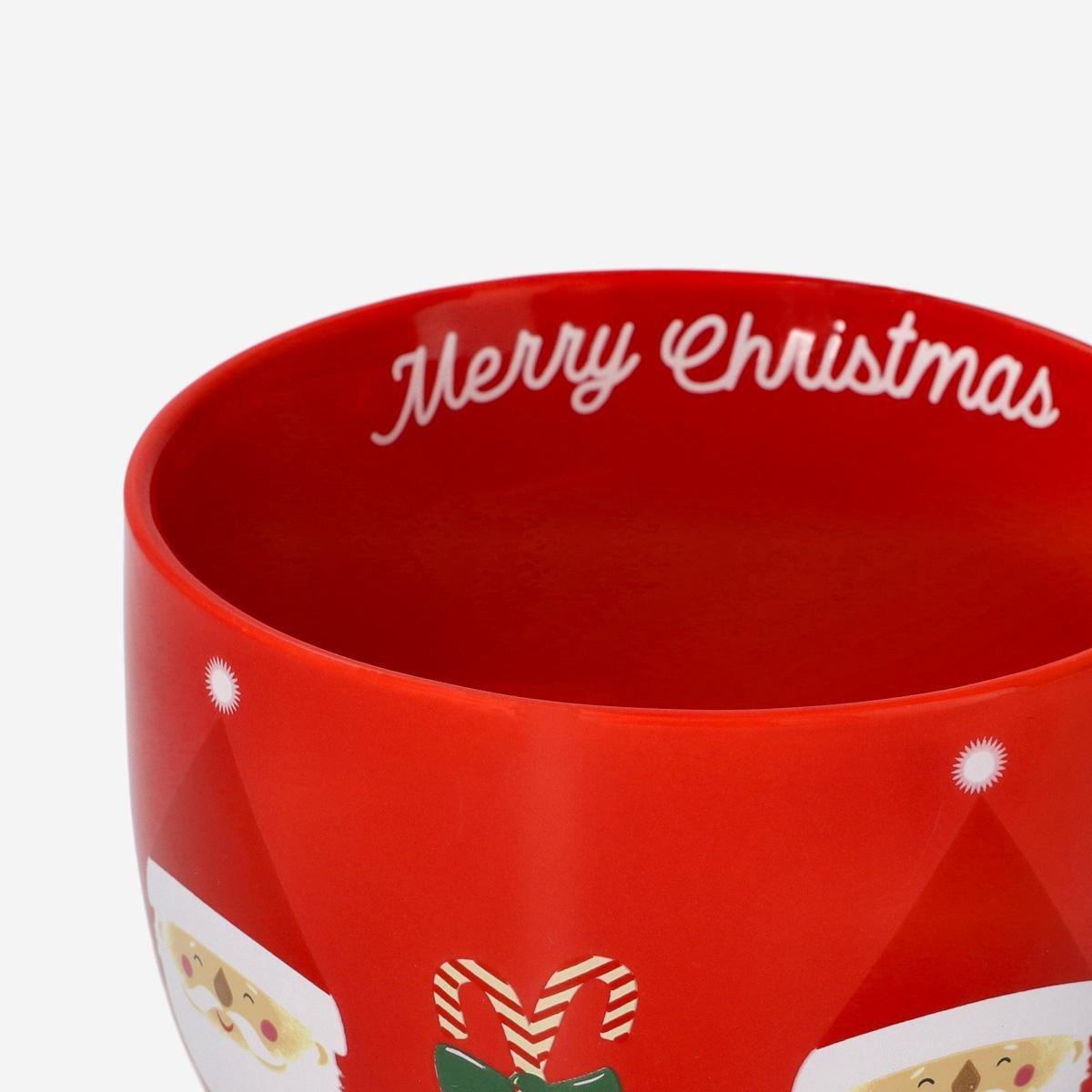 Red Christmas Mug - 480 Ml