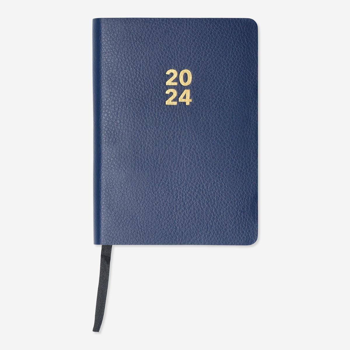 Blue daily diary. a6