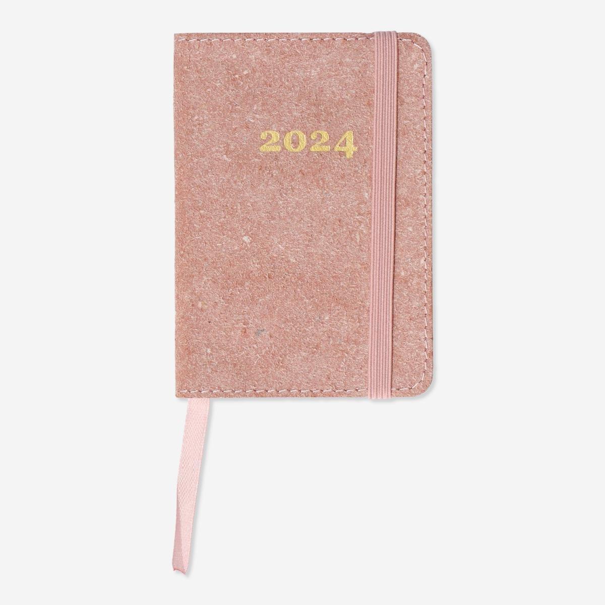 Pink weekly diary