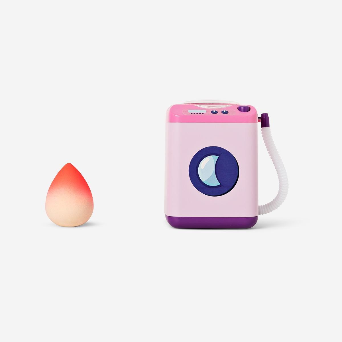 Pink washing machine. for blender sponges