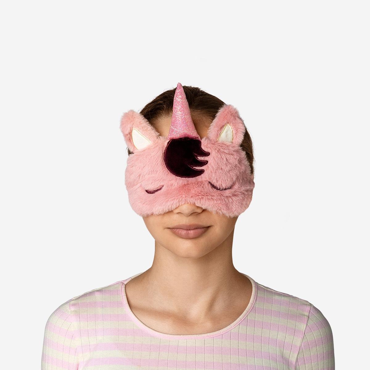 Pink sleeping mask