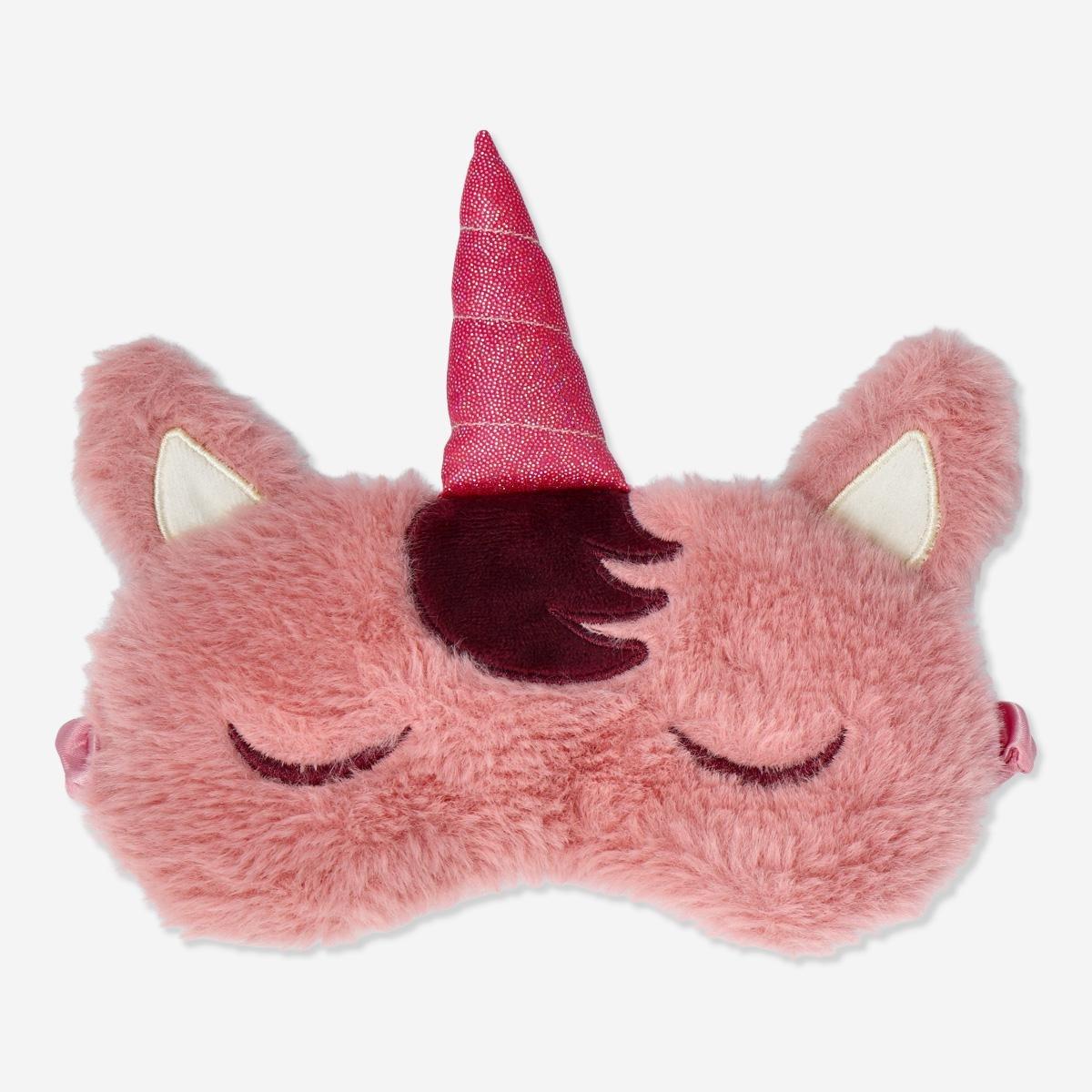 Pink sleeping mask