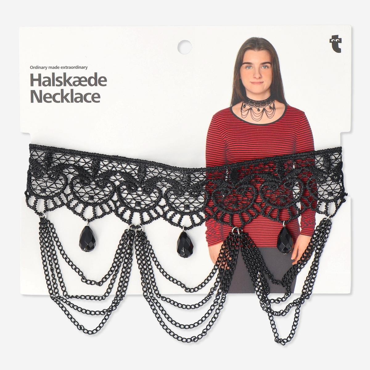 Black Gothic Necklace