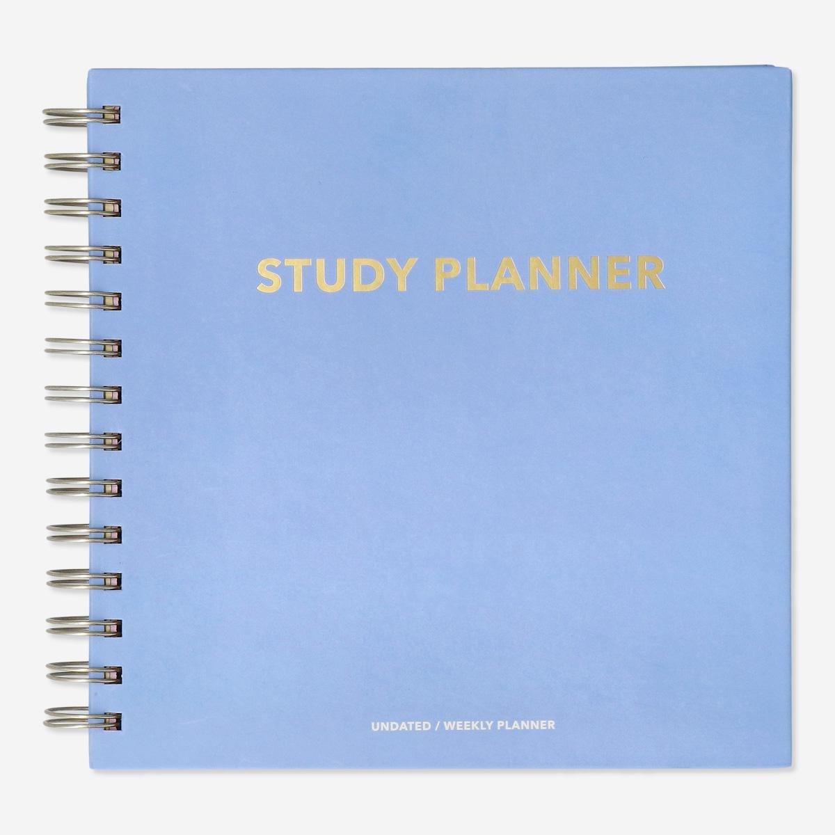 Multicolour study planner