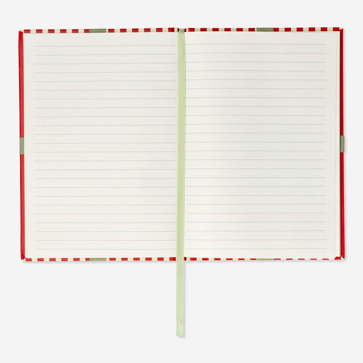 Multicolour a5 notebook.