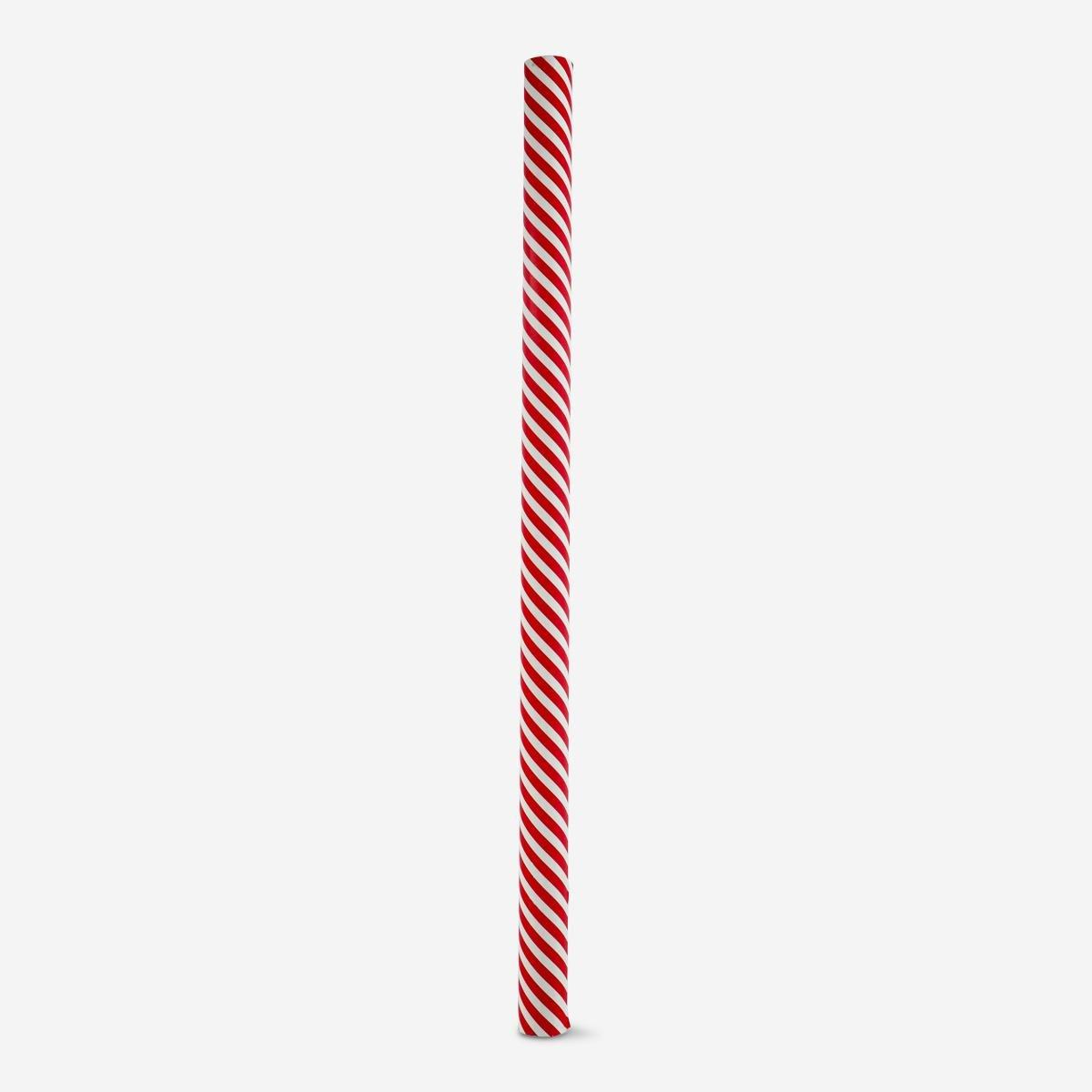 Multicolour white stripes wrapping paper