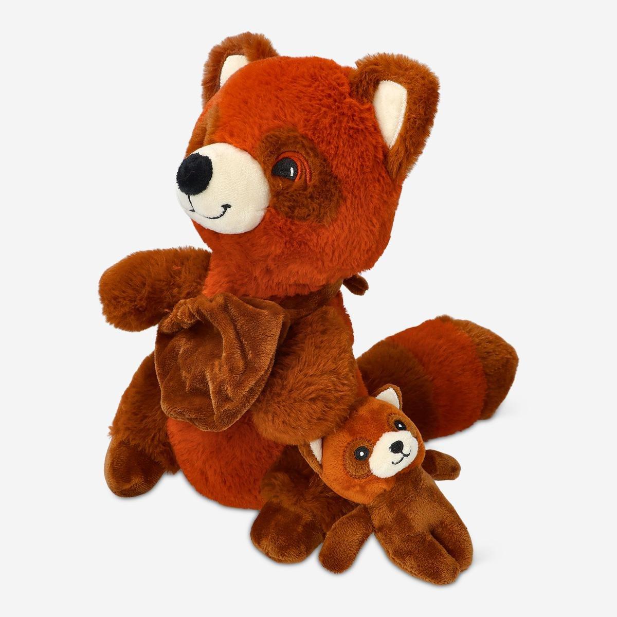 Red panda with cubs.