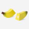 Yellow wooden banana