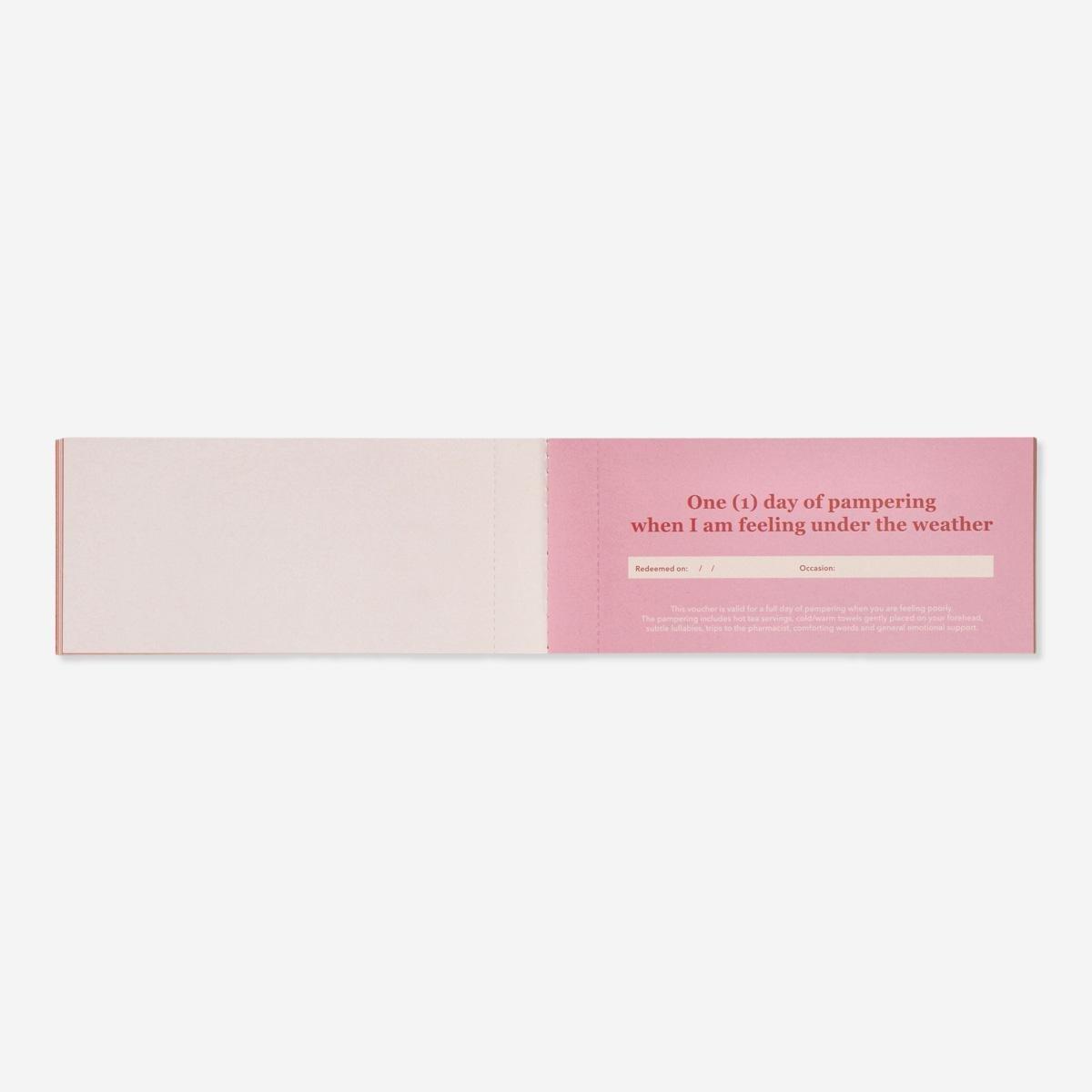Multicolour vouchers