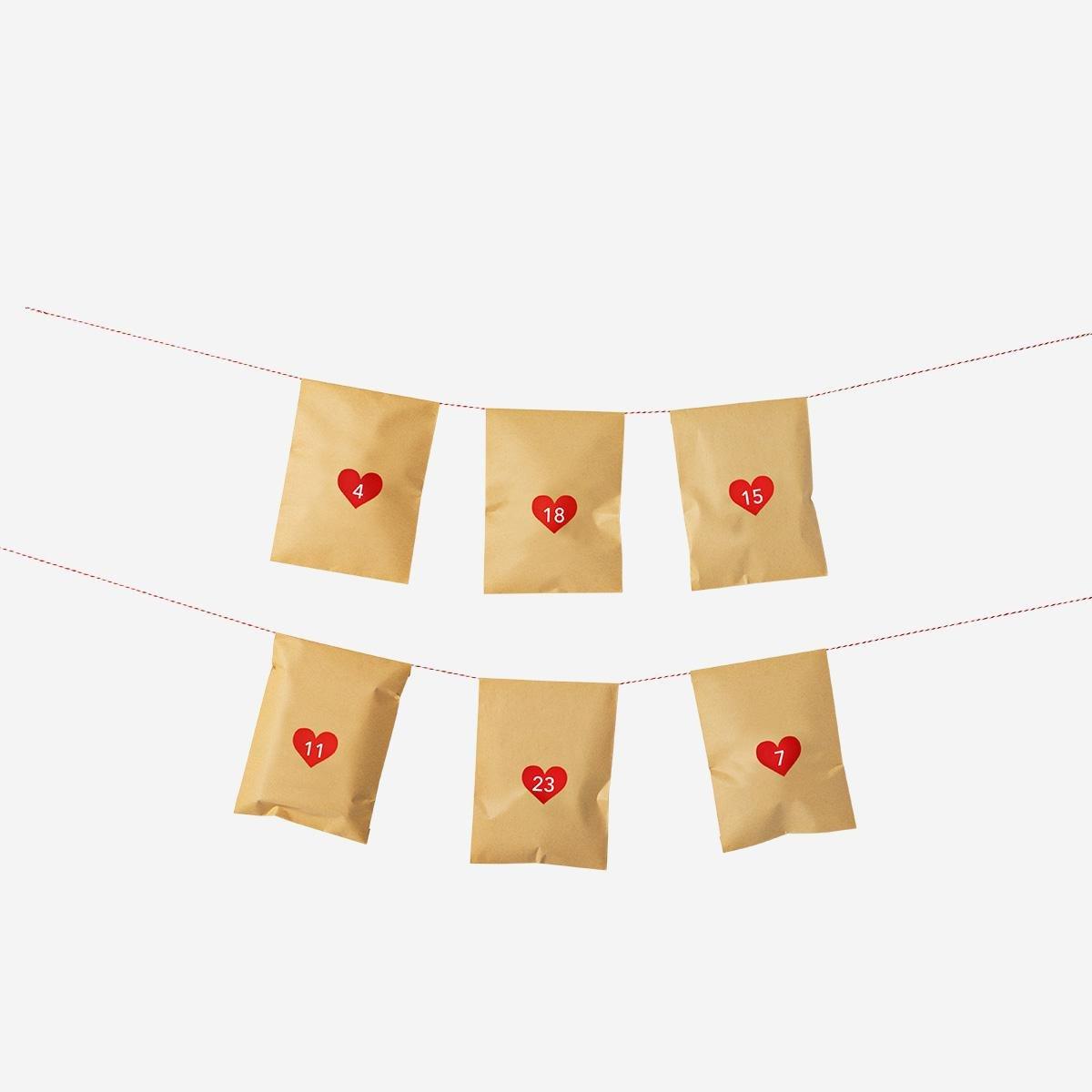 Multicolour Gift Bags With Stickers