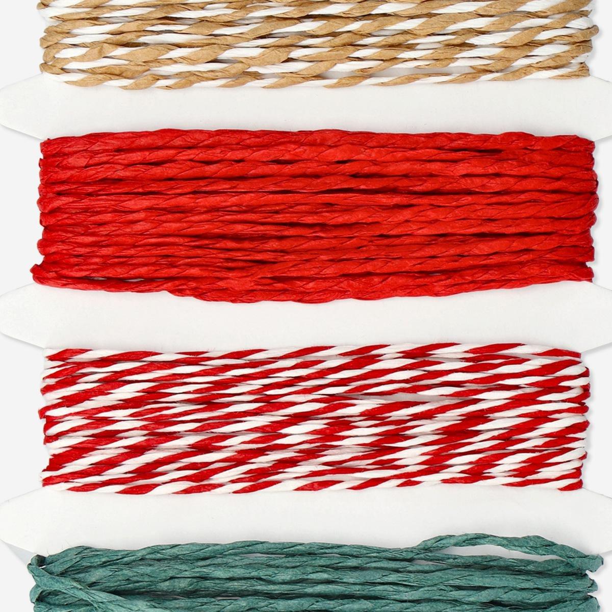 Multicolour paper ribbon