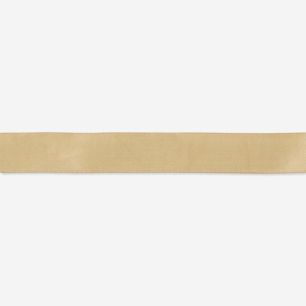 Gold satin ribbon