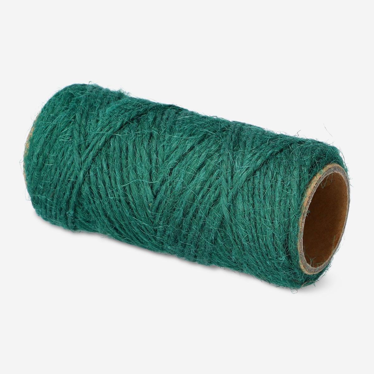 Green jute string