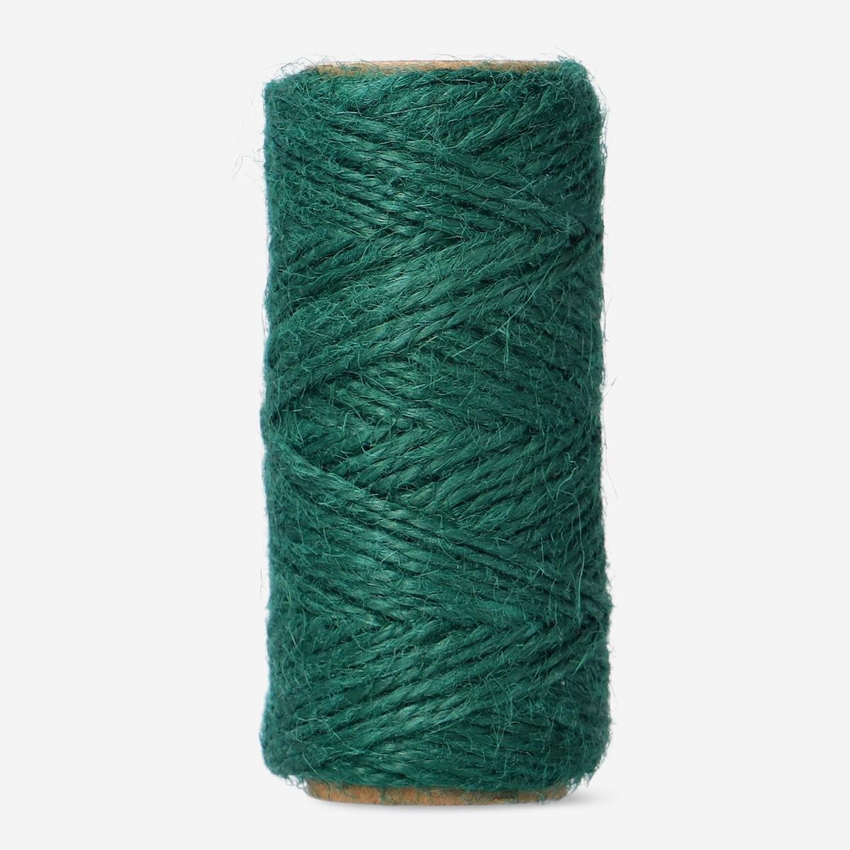 Green jute string