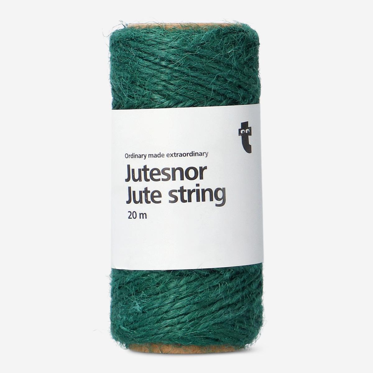 Green jute string