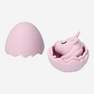 Pink egg-shaped surprising eraser