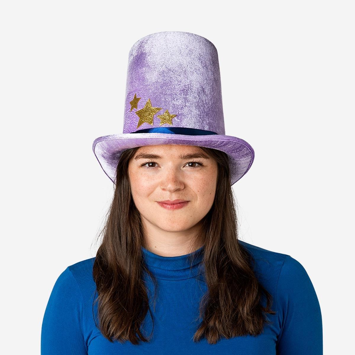 Purple hat. adult