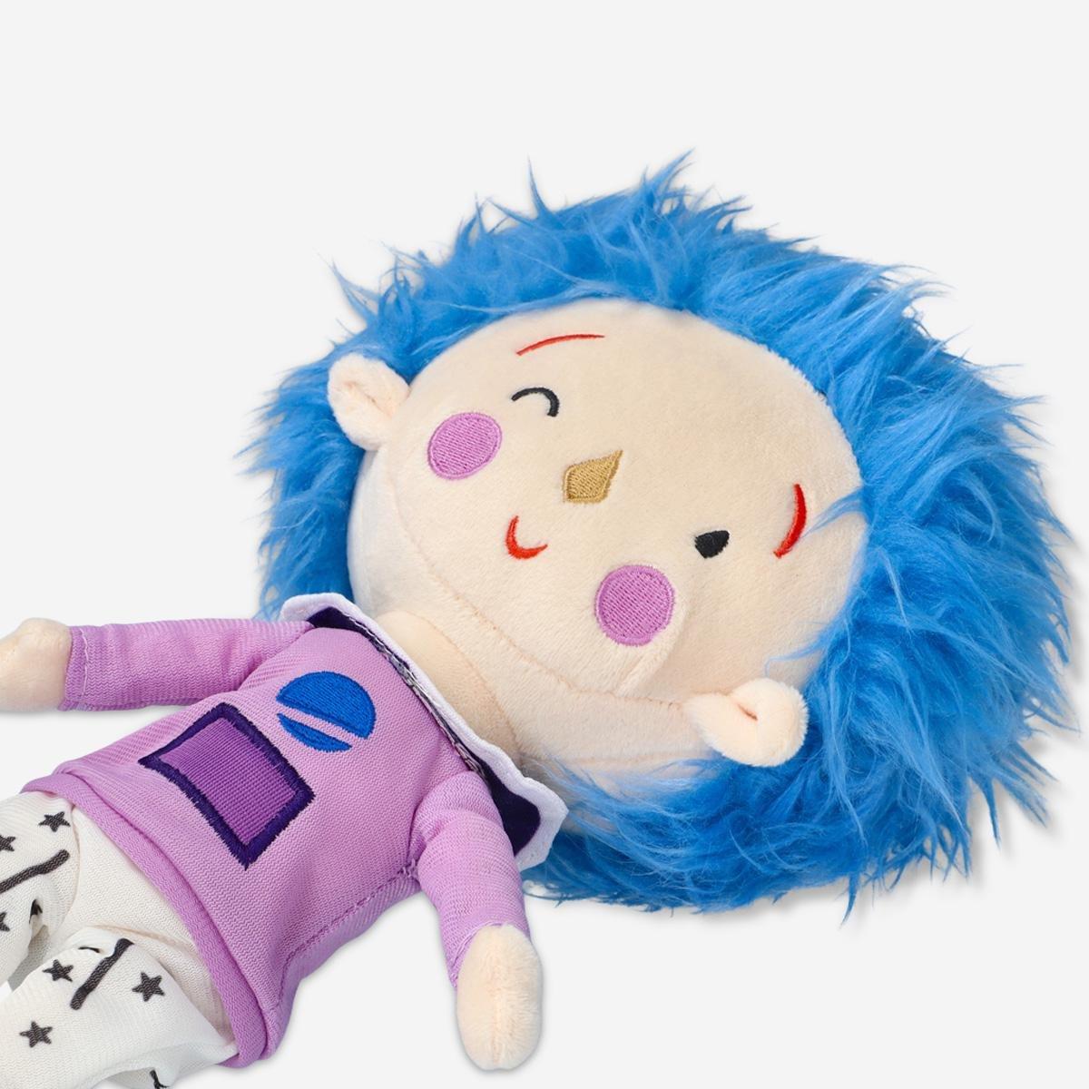 Multicolour cuddly friend