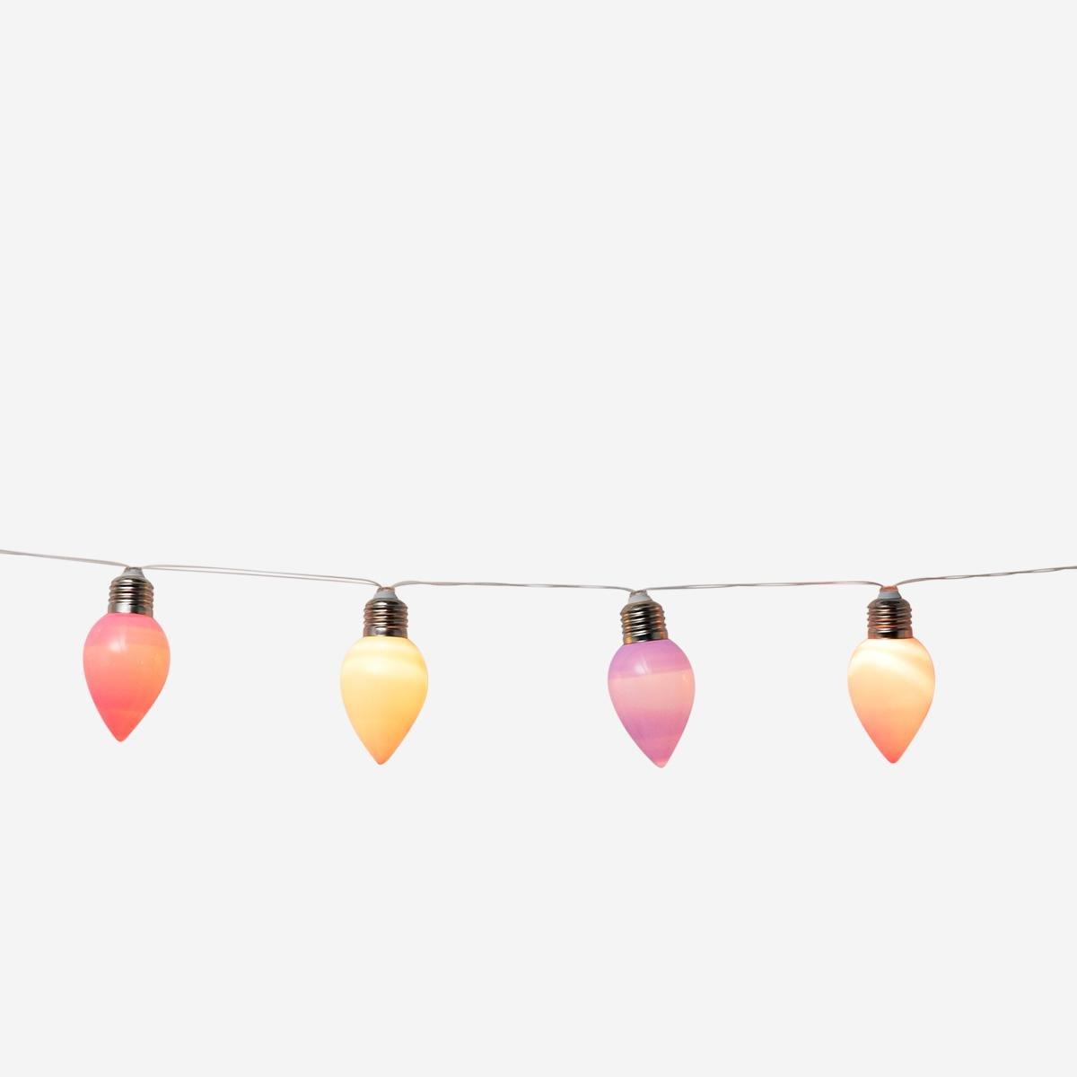 Multicolour string lights