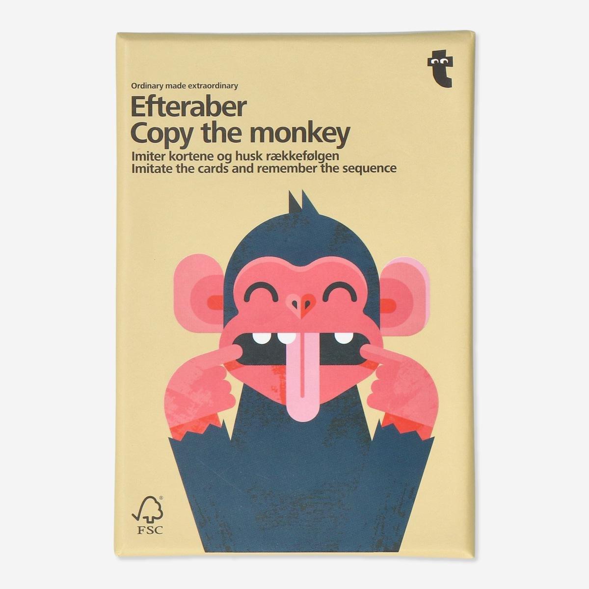 Copy the monkey card game