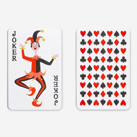 Multicolour playing cards. mini