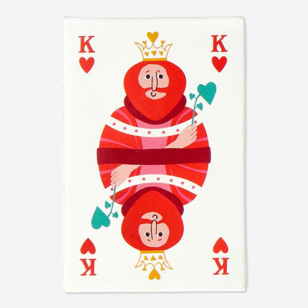 Multicolour playing cards. mini