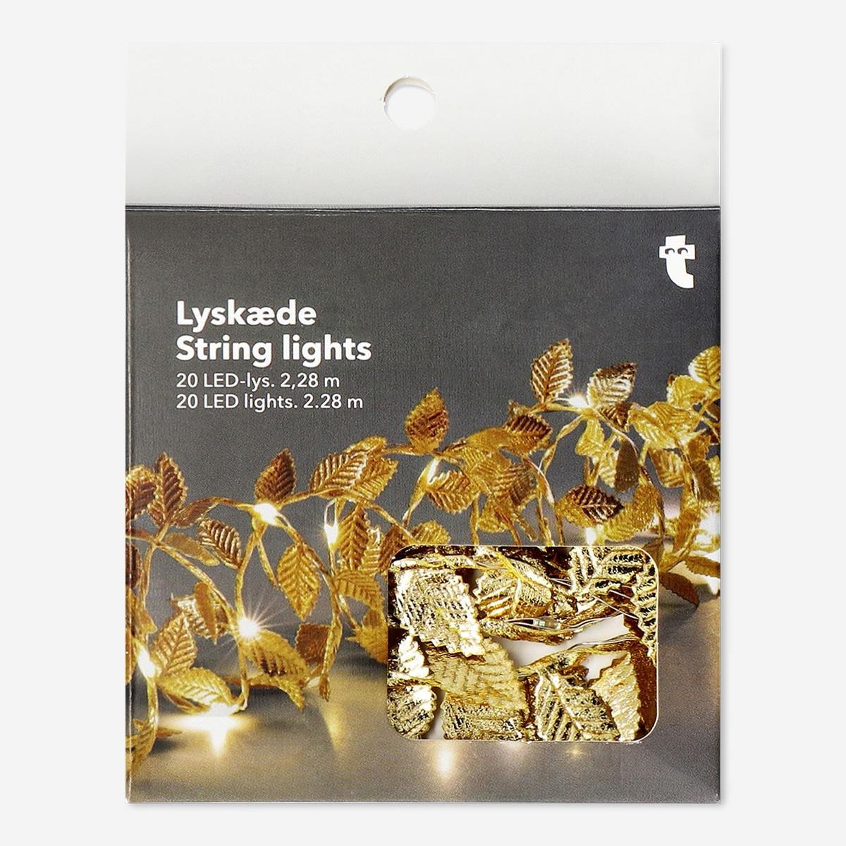 Gold String Lights