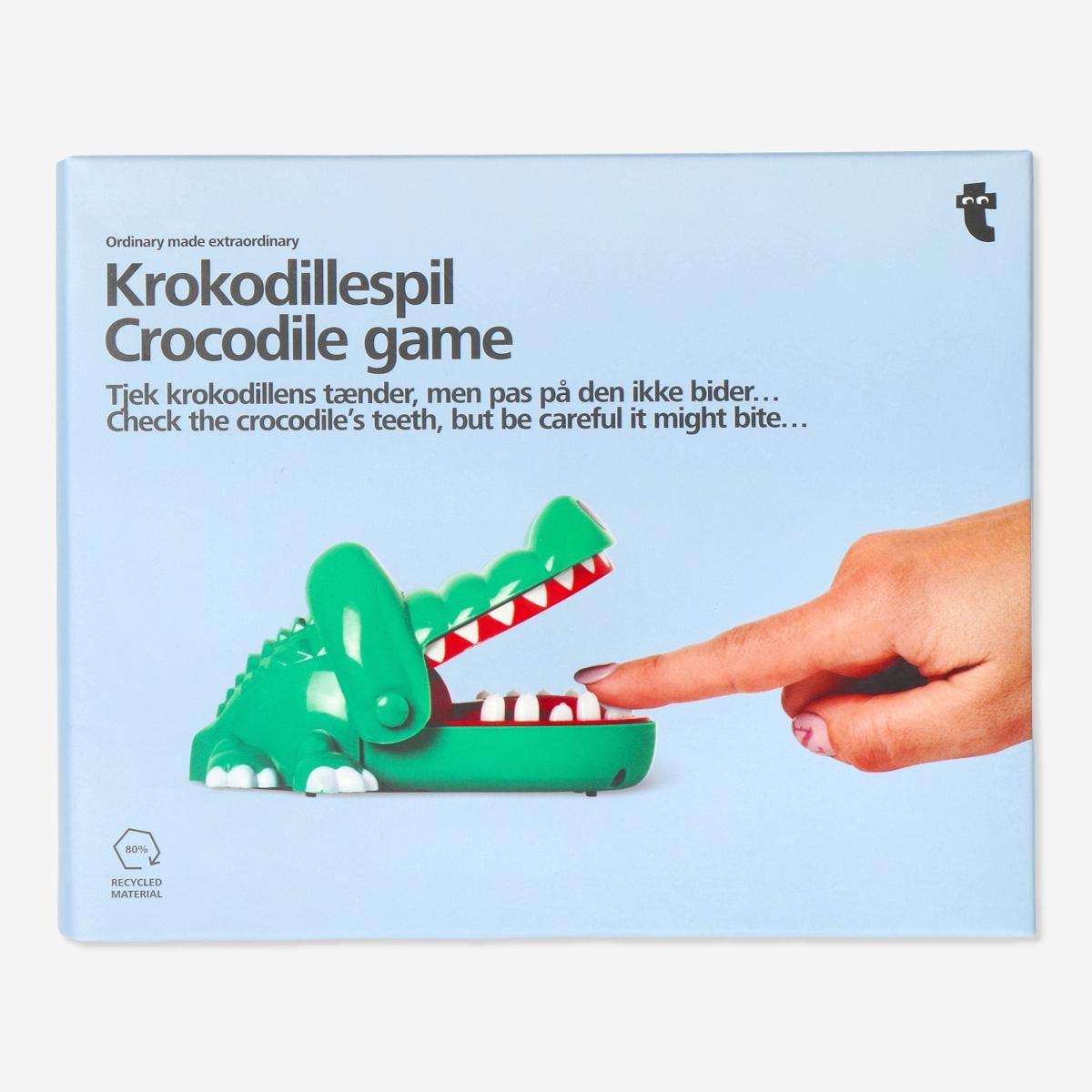 Green crocodile game