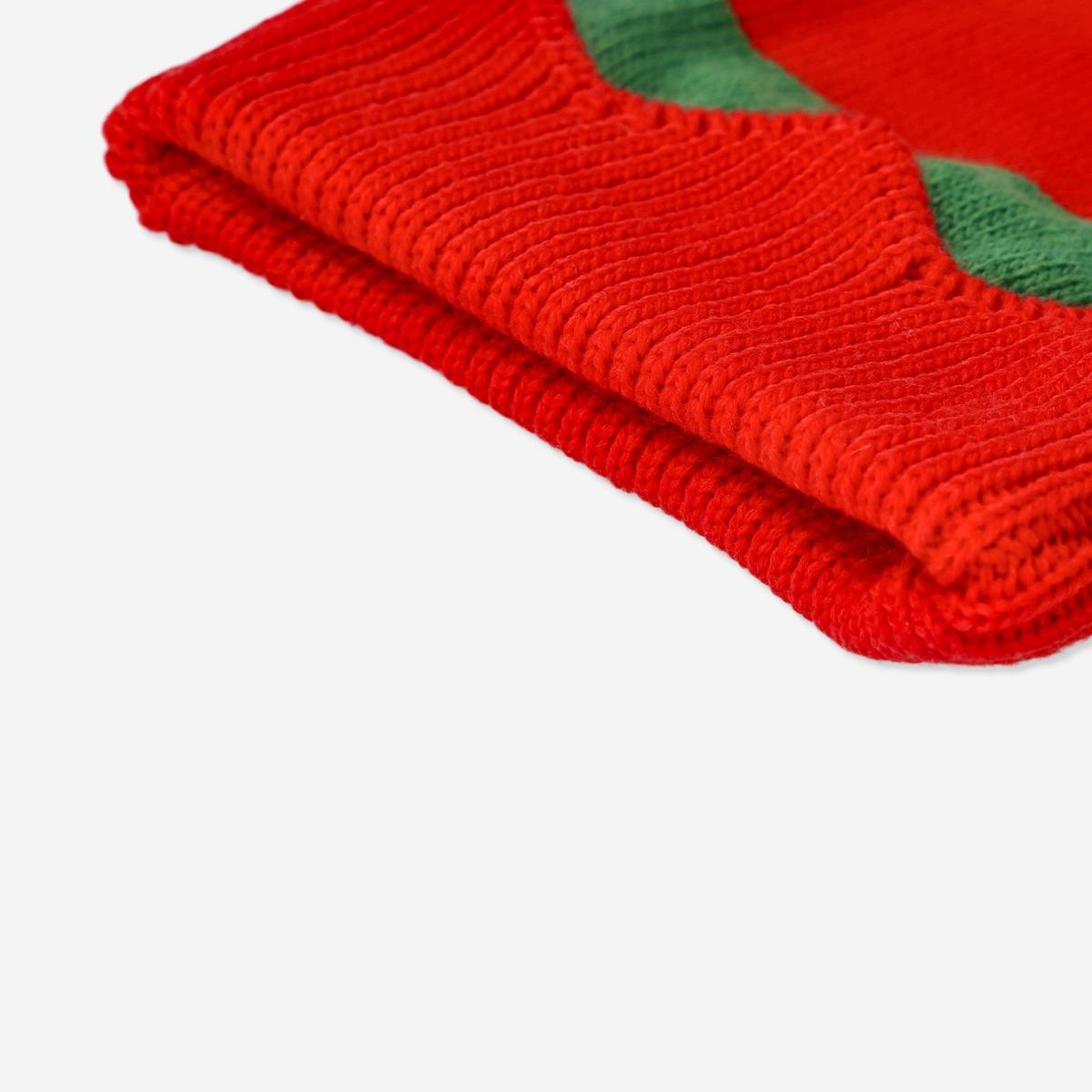 Multicolour Knitted Elf Hat For Kids
