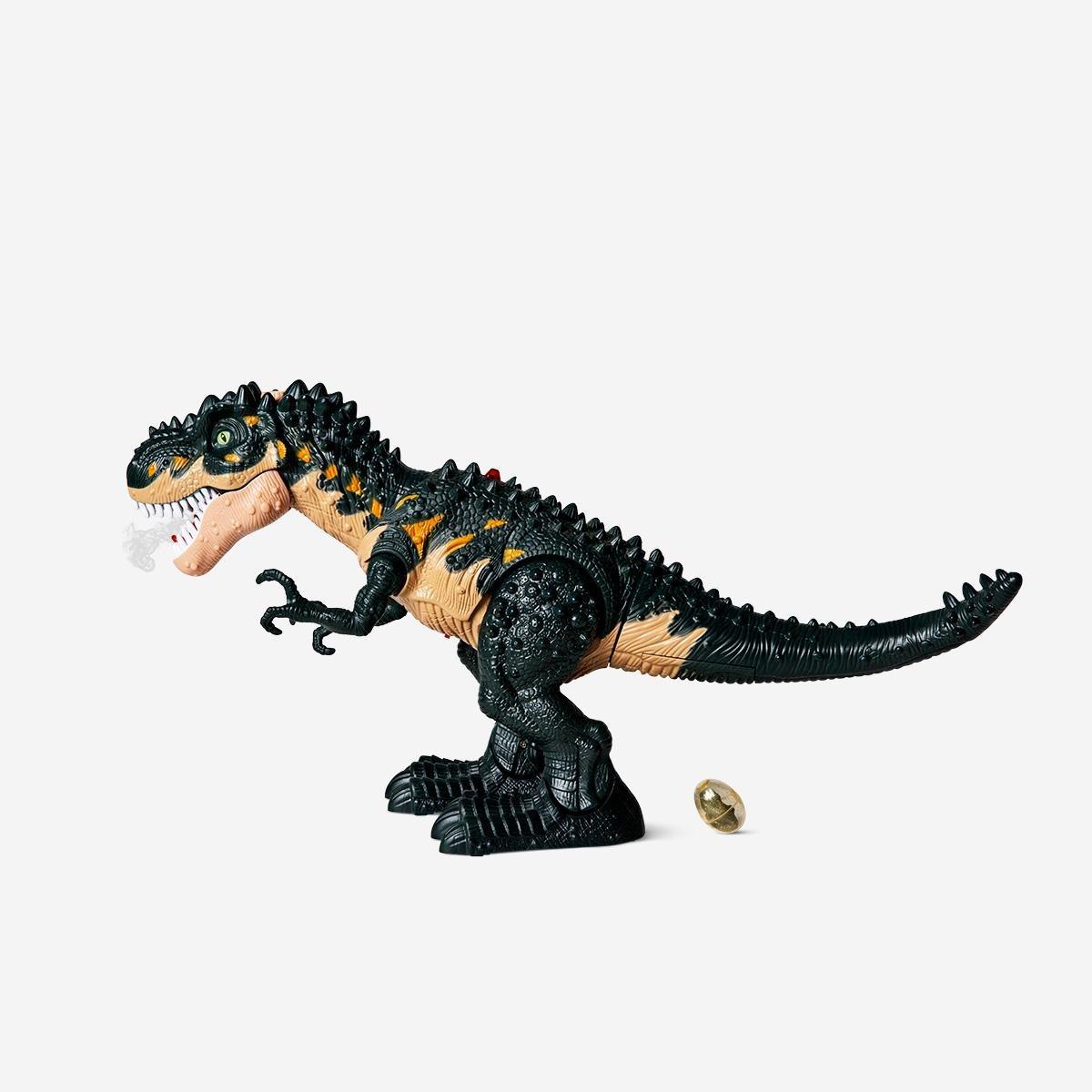 Multicolour remote-controlled dinosaur