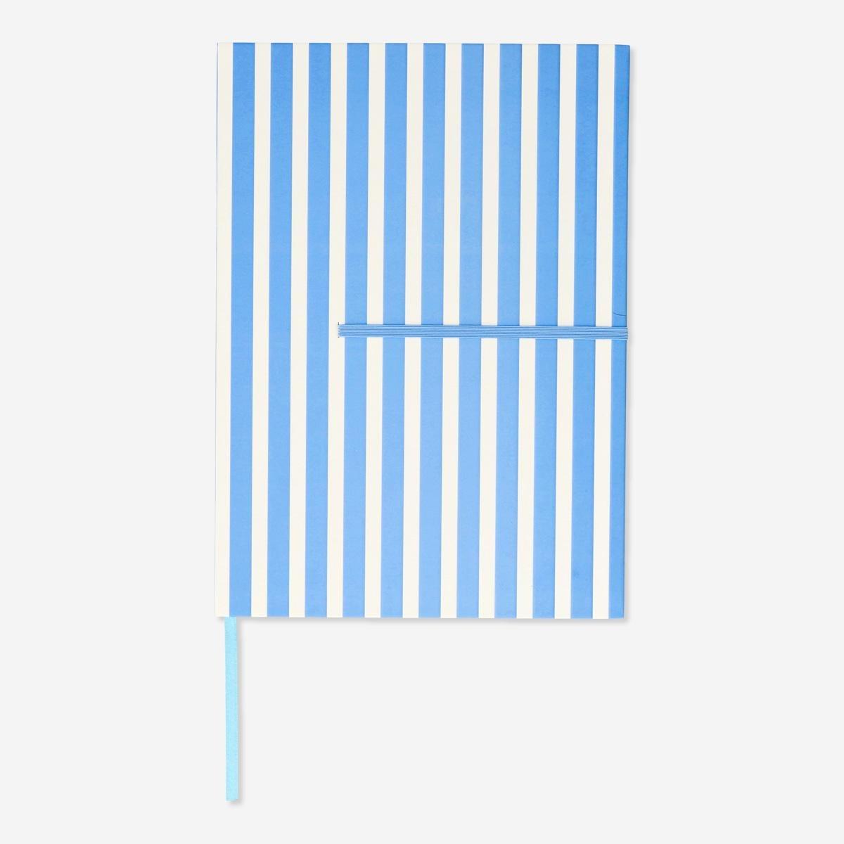 Blue stylish notebook. a4
