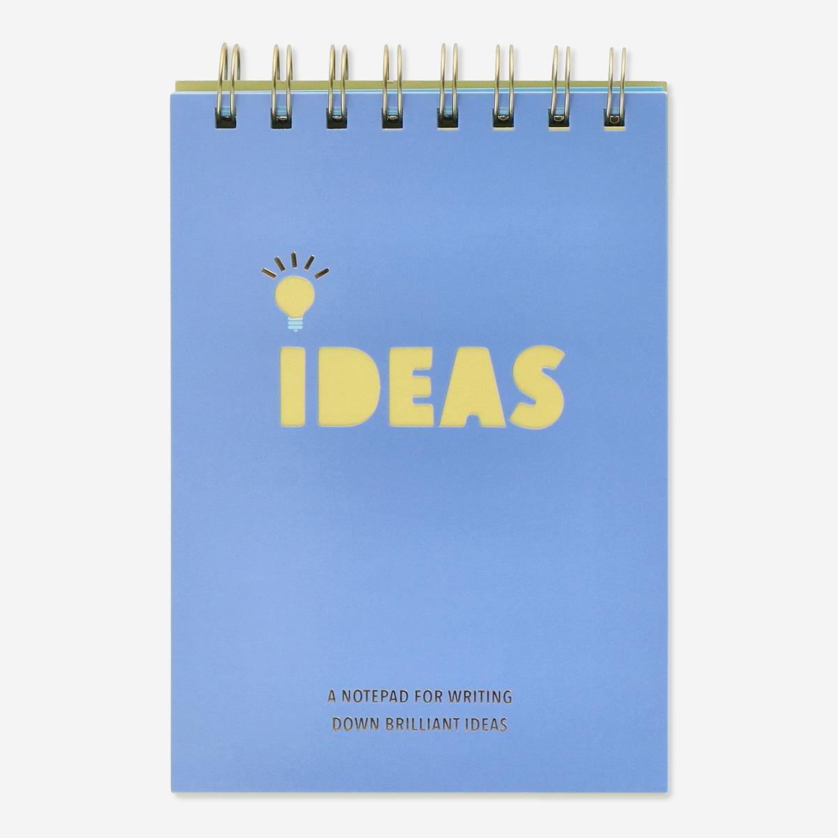 Blue creative notepad. a6
