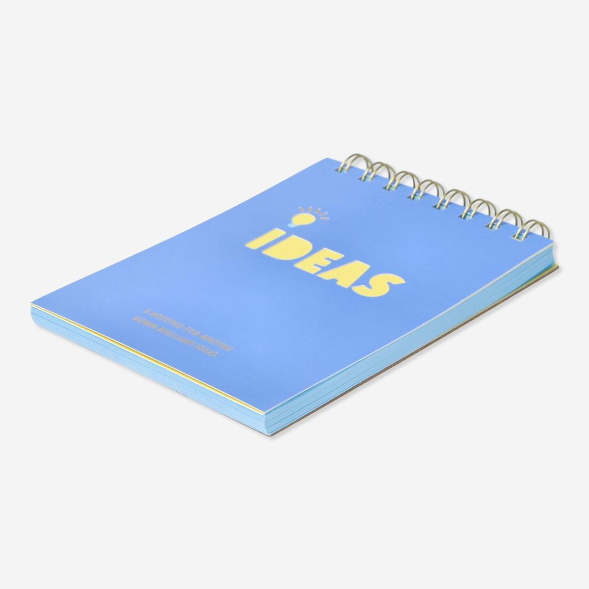 Blue creative notepad. a6