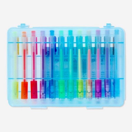 Multicolour mini gel ink pens. 24 pcs
