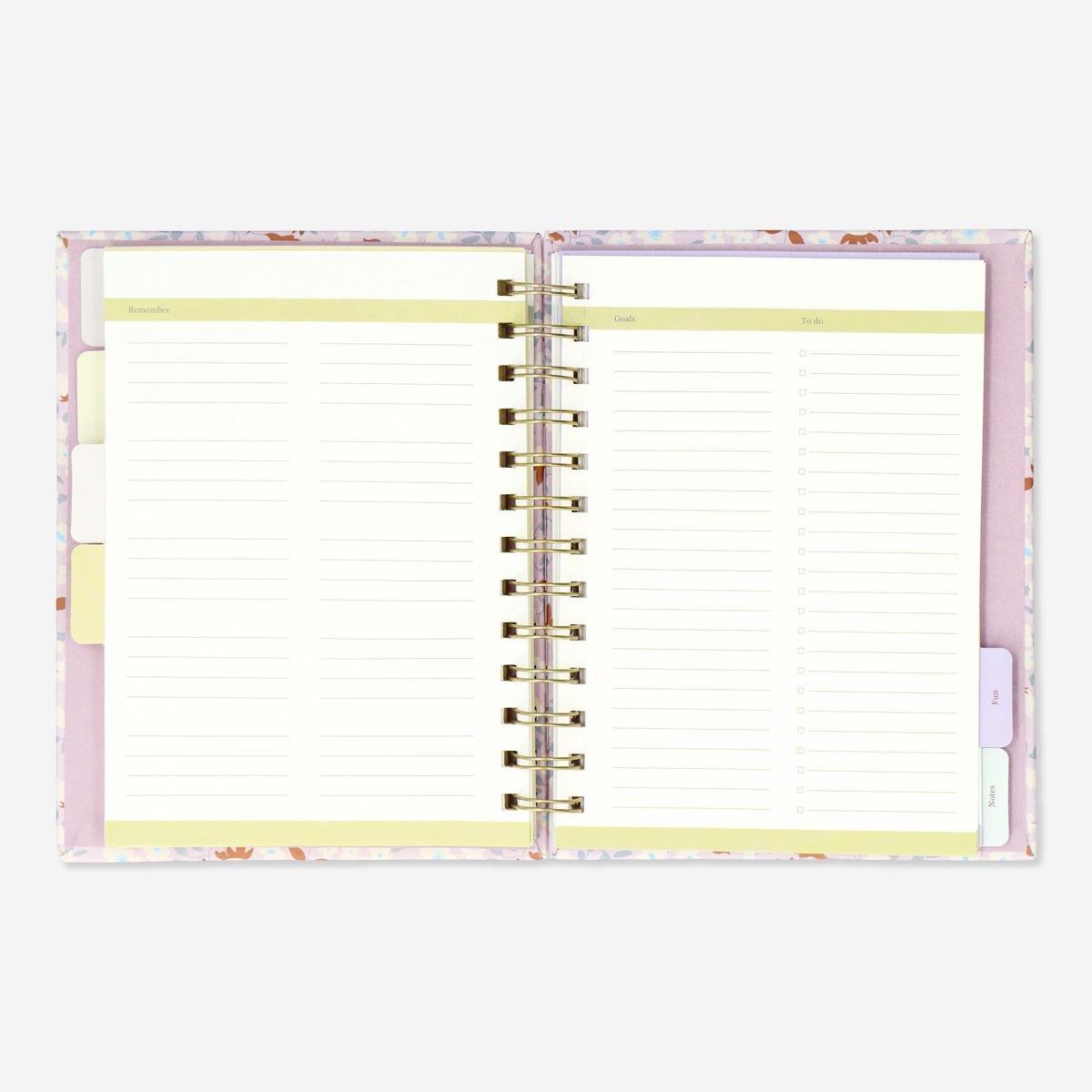 Multicolour study planner. b6