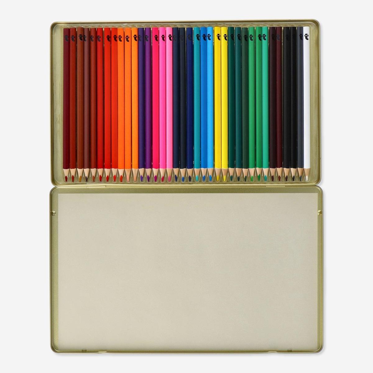 Multicolour colour pencils. 36 pcs