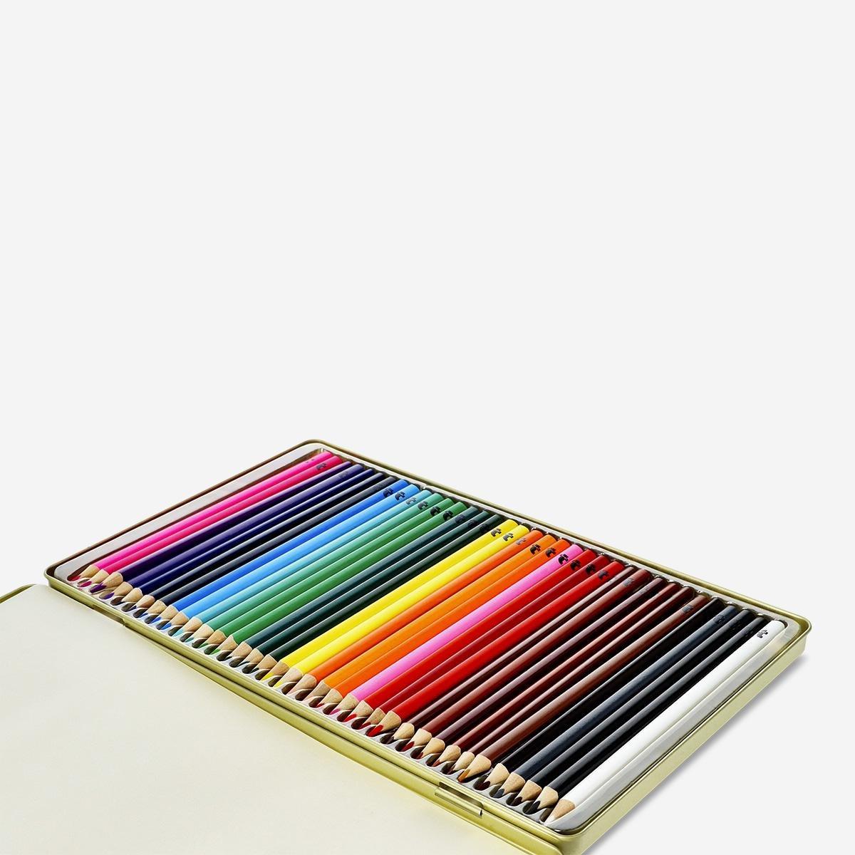 Multicolour colour pencils. 36 pcs