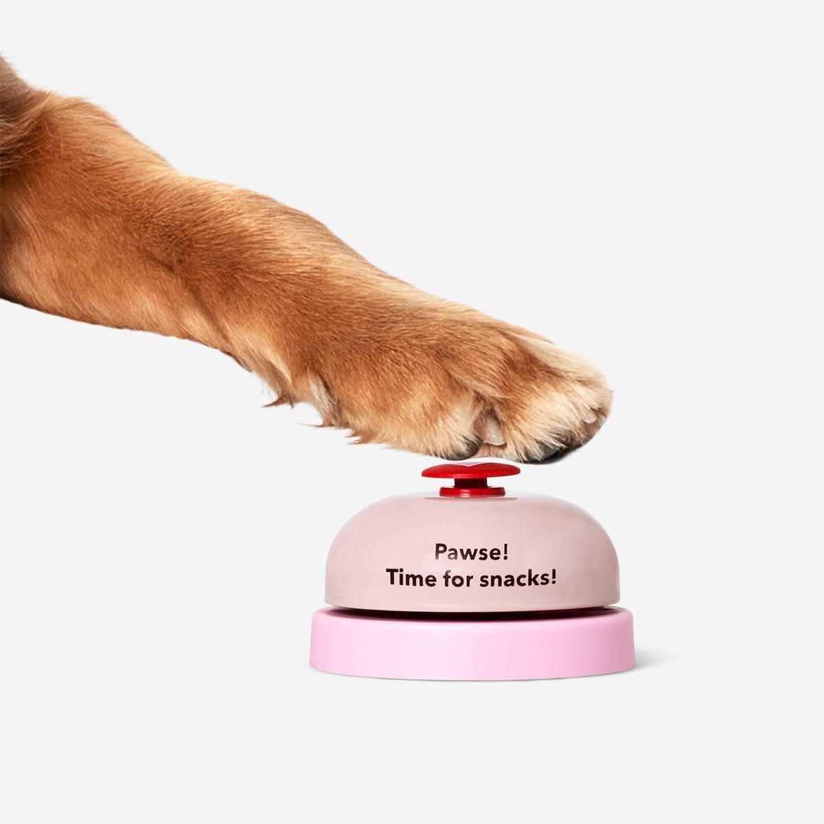 Pink bell. time for treats
