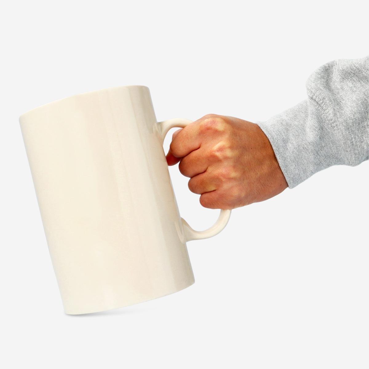 White mug. 350 ml