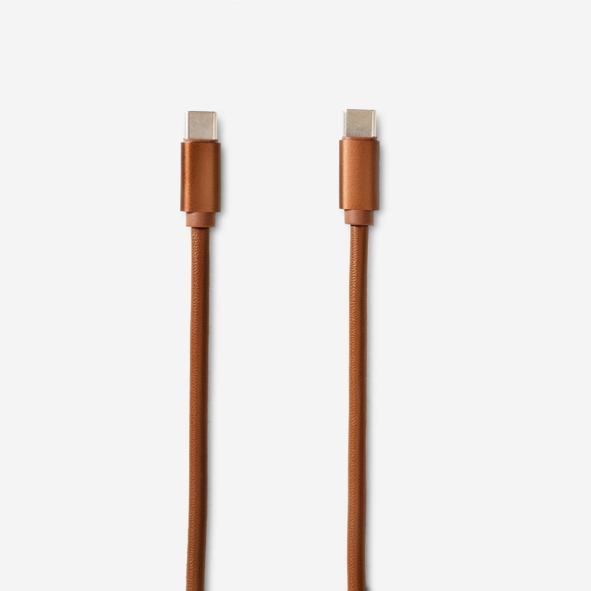 Brown usb-c cable 1m