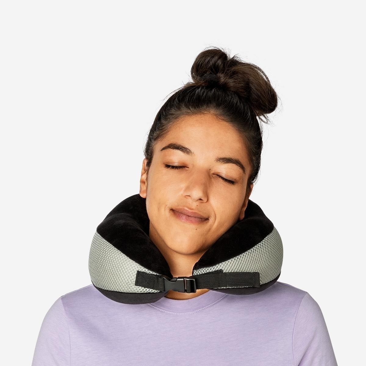 Multicolour travel pillow