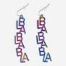 Multicolour dangling earrings 