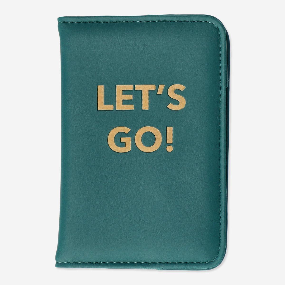 Green passport cover