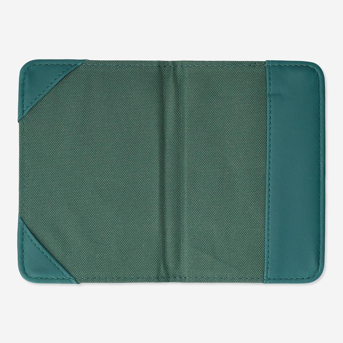 Green passport cover