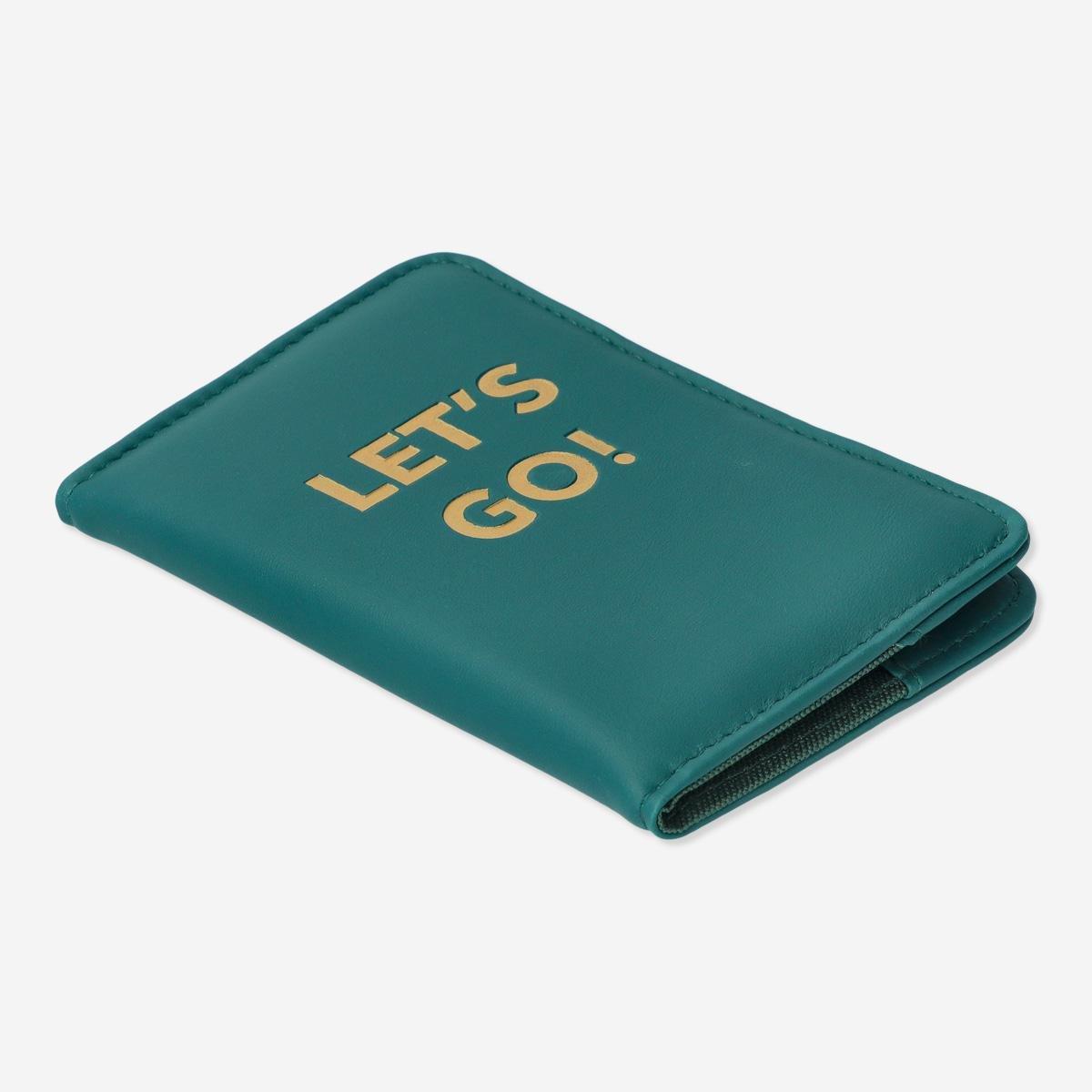 Green passport cover