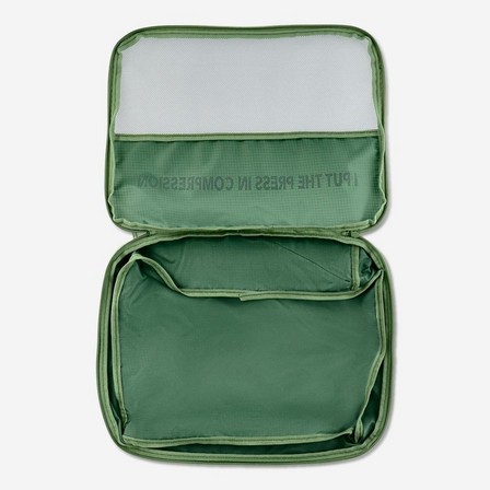 Green compression organiser bag. large