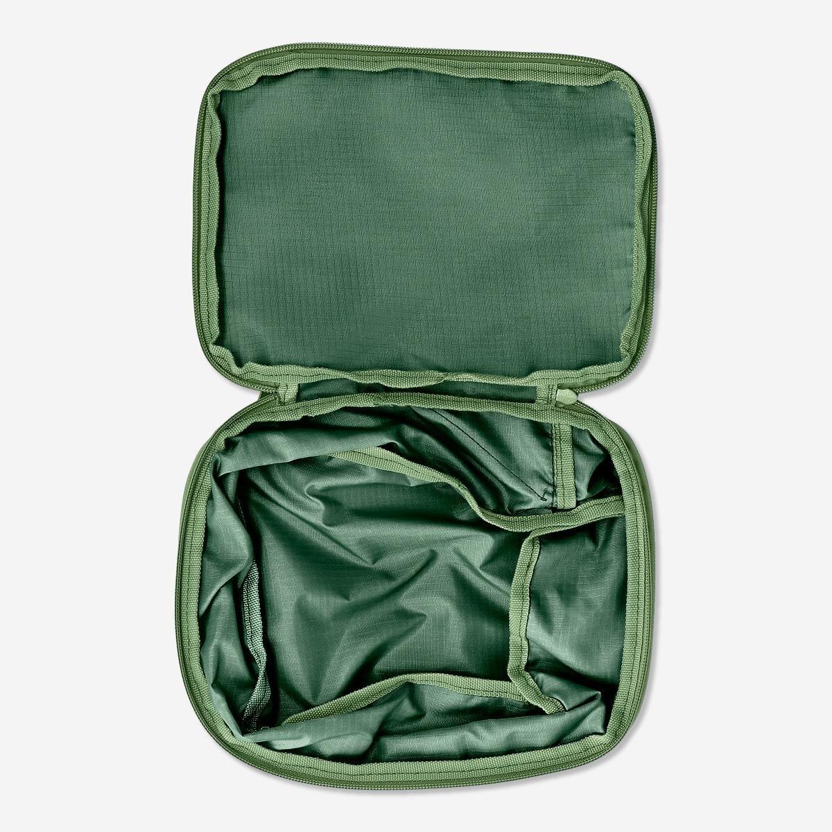 Green compression organiser bag. small