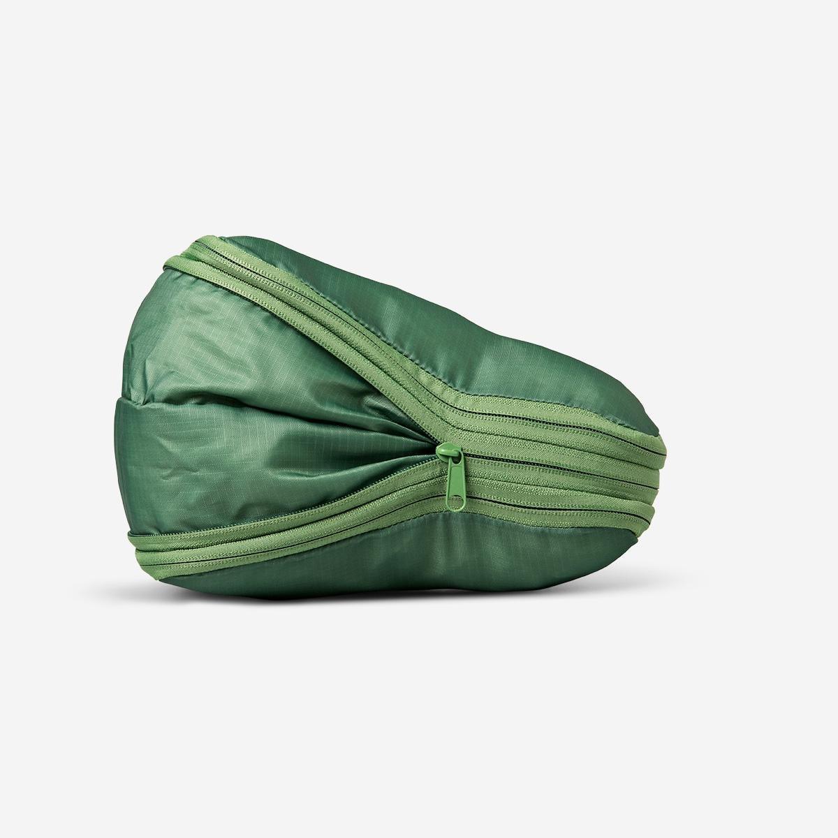 Green compression organiser bag. small